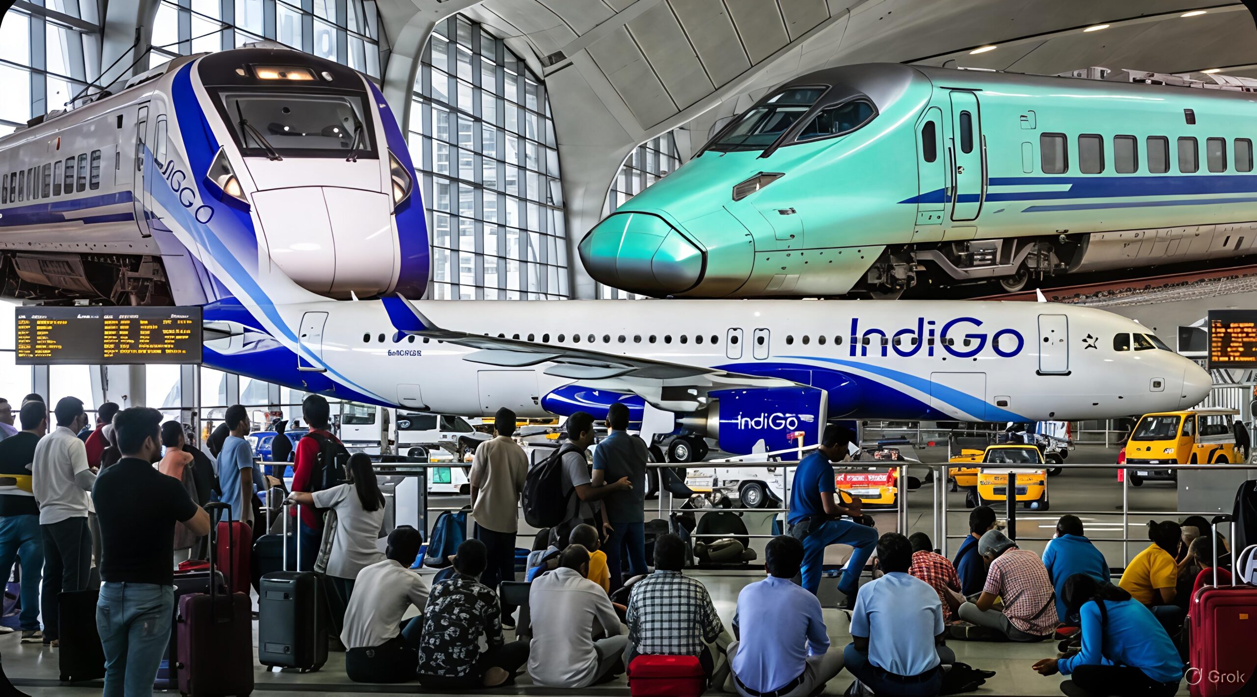 You are currently viewing When Planes Fail, Let Trains Rise: Why the IndiGo Meltdown Is India’s Wake-Up Call